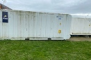 Dirty container number 2 before being cleaned